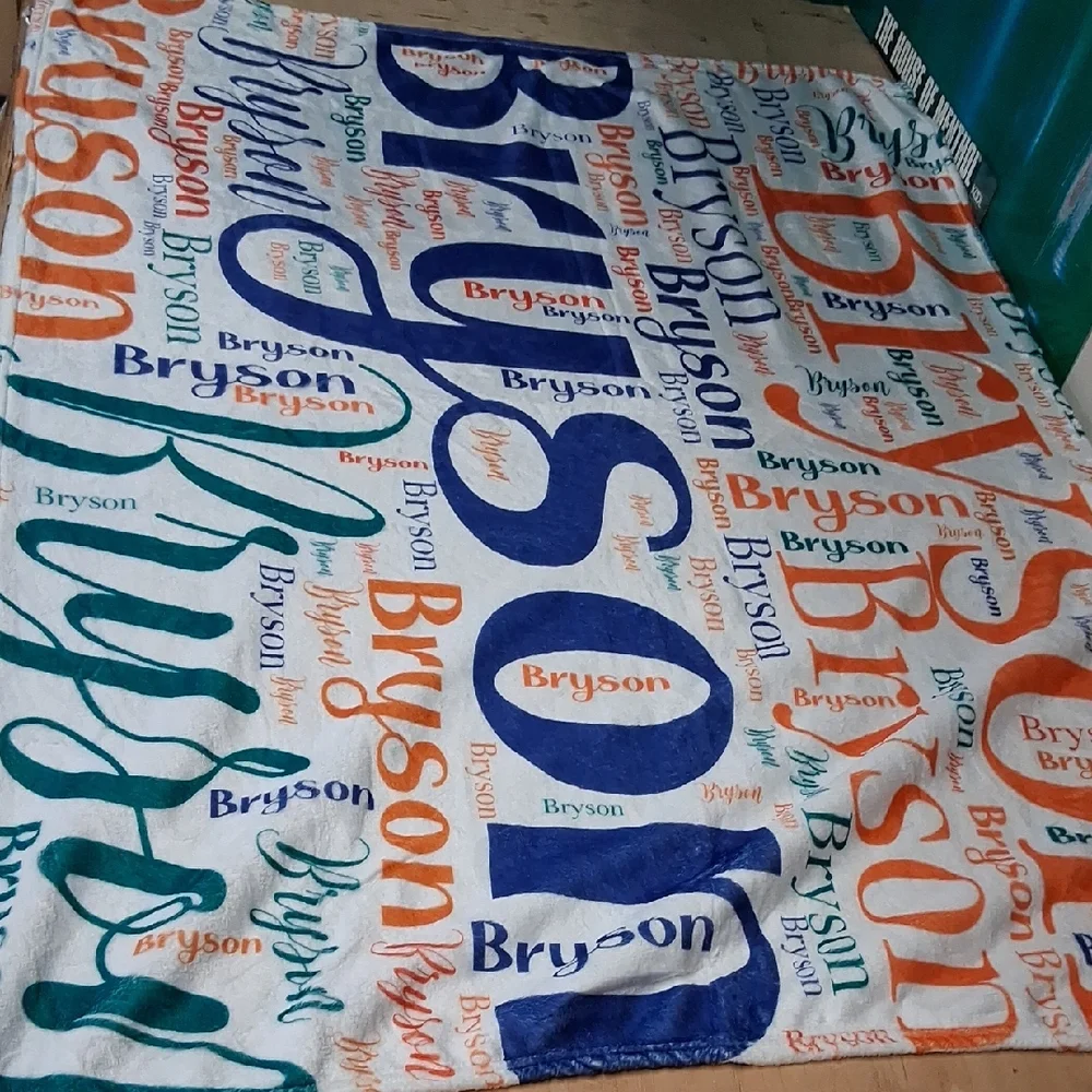 New Personalized Blanket